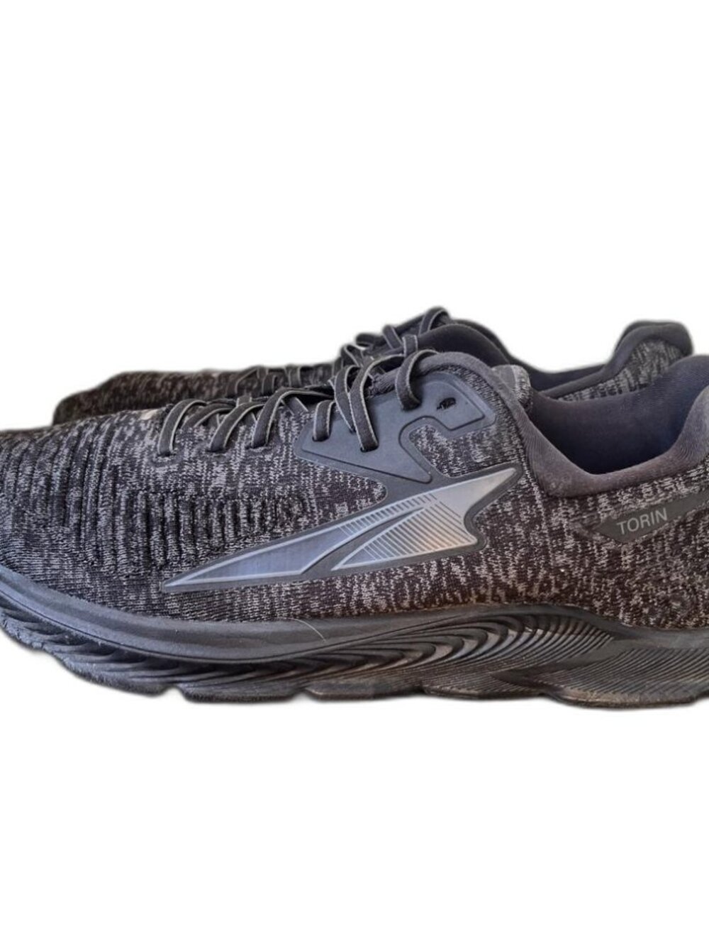 Altra Torin Running Shoes Mens 12 Gray Knit Zero Drop Road Runners